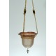 Hanging oil-lamp of glass