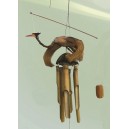 Bamboo melodist-mobile "exotic bird" 55cm