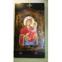 Wooden icon "straight" large