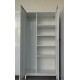 Metallic cabinet (170cm high/ 2doors)