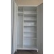 Metallic cabinet (190cm high/ 2doors)