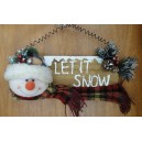 Christmas wooden hanging decorative