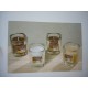 Coffee scented candles, set of 4