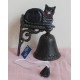 Cast iron door bell "cat"