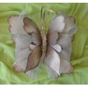 Metallic, handmade, wall decorative "butterfly" large
