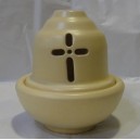 Ceramic oil-lamp "boat"