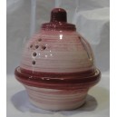 Ceramic oil-lamp "dome" stripy