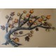 Wall decorative "branch" aslant