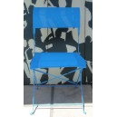 Metallic chair