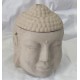 Oil burner, ceramic, Buddha