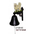 Cast iron door bell "dog"